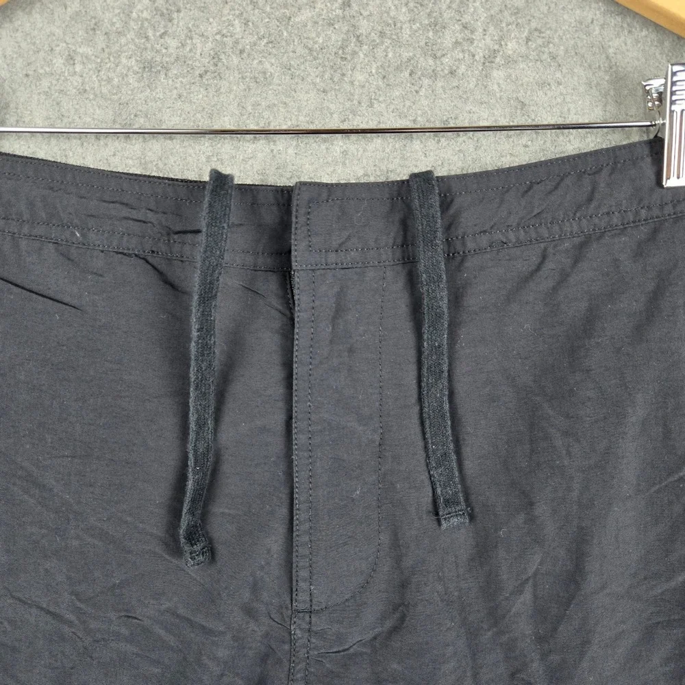 AllSaints Underground Swimshort Mens XL Black Logo Graphic Streetwear Trunks